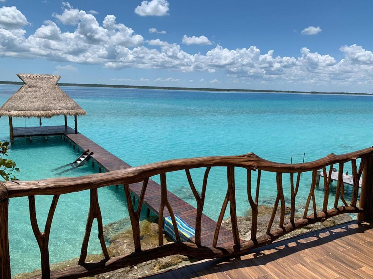 Xoot Kaana Villa Vista Laguna Bacalar Exteriér fotografie