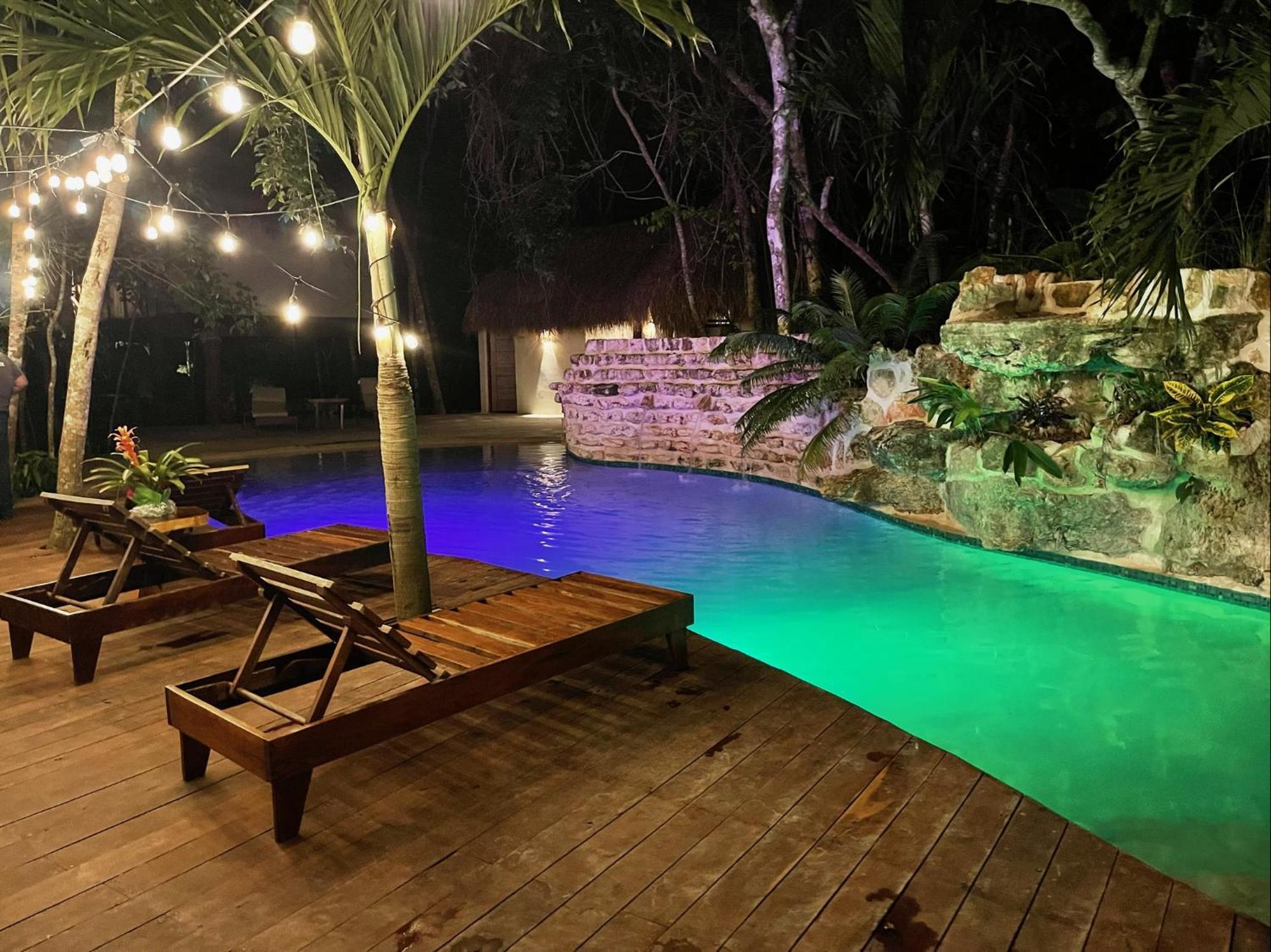 Xoot Kaana Villa Vista Laguna Bacalar Exteriér fotografie