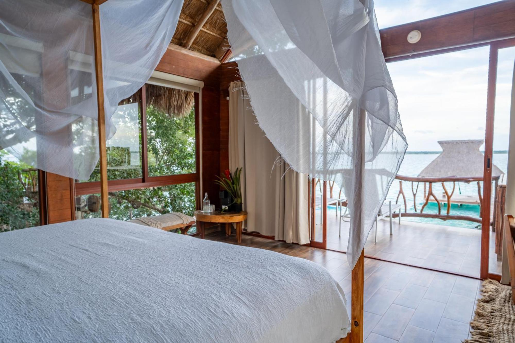 Xoot Kaana Villa Vista Laguna Bacalar Exteriér fotografie